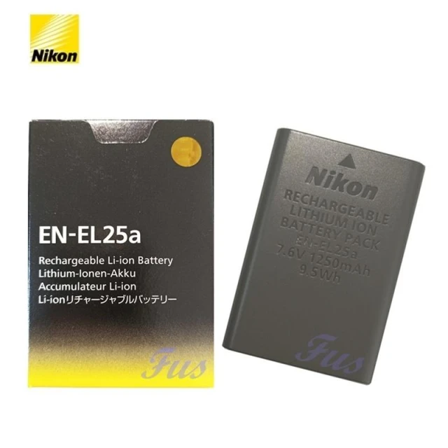 【Nikon 尼康】NIKON EN-EL25a 原廠盒裝電池 Z50II Z30 Z50 ZFC (國祥公司貨)
