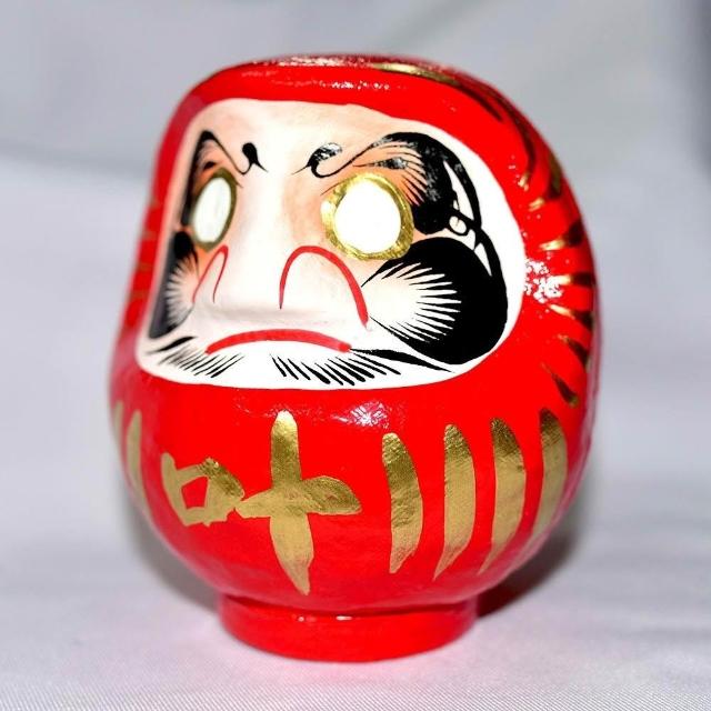 日本製叶實現願望成真開運彩繪達摩不倒翁群馬縣高崎生產12cm rm001