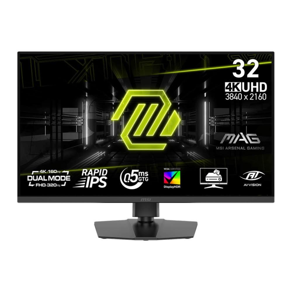 【MSI 微星】MAG 322URDF E16 電競顯示器 (32型/ Rapid IPS/ 4K/ 雙模320Hz/ 0.03ms)