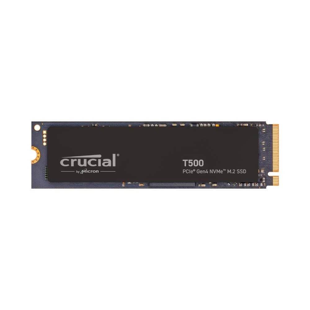 【Crucial 美光】T500 1TB PCIe Gen4 NVMe M.2 SSD 固態硬碟（無散熱片）