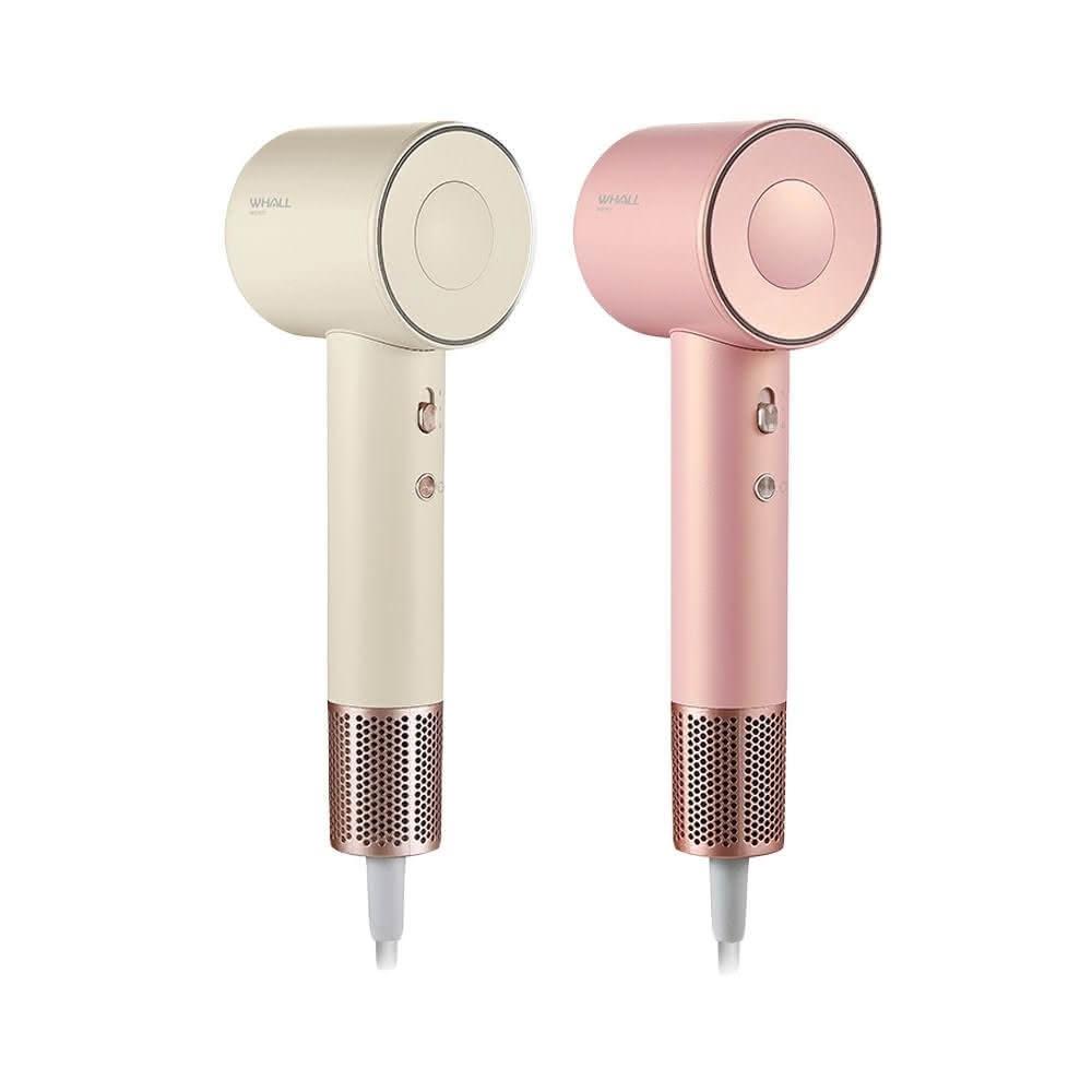 WHALL 專業負離子吹風機 WD-901粉灰兩色