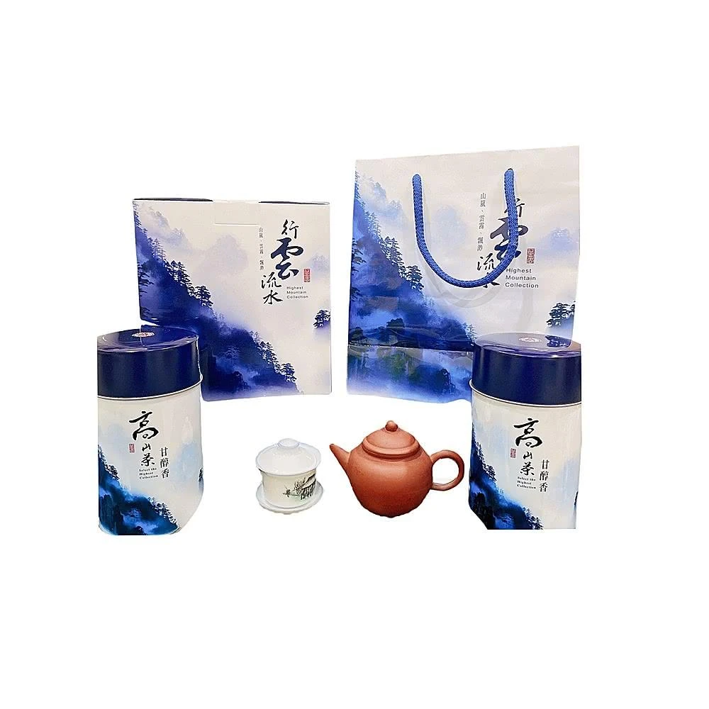 清山茶廠】1800公尺春茶奇萊山烏龍茶高冷高山手採茶葉150gX2包或