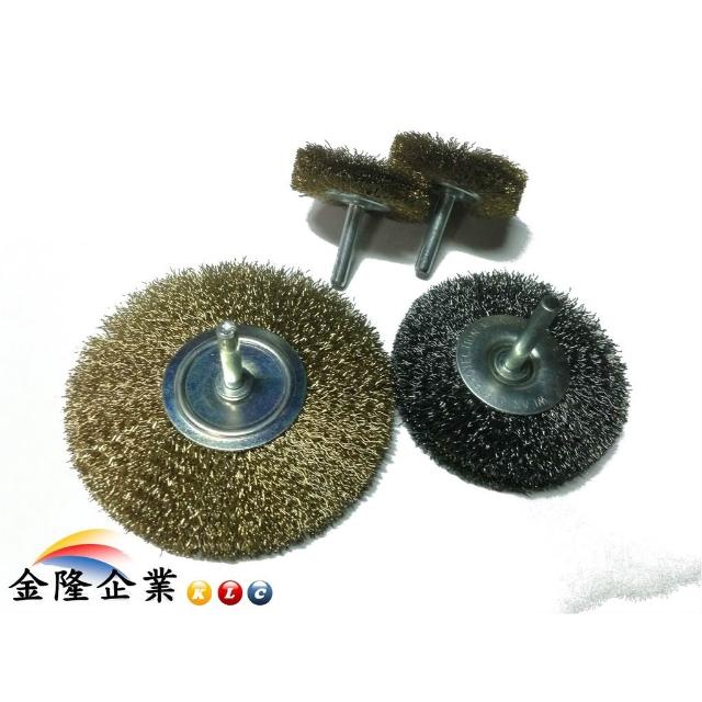天隆五金聖火牌 2" 3" 4" 平面帶柄鋼絲輪  研磨 拋光 除漆 除鏽 鐵材質 一般材質