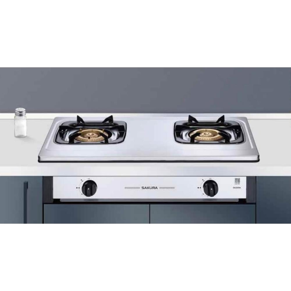 【SAKURA 櫻花】G6320AS 銅爐頭嵌入爐 (含標準安裝) G-6320AS|嵌入爐|銅爐頭|崁入爐|