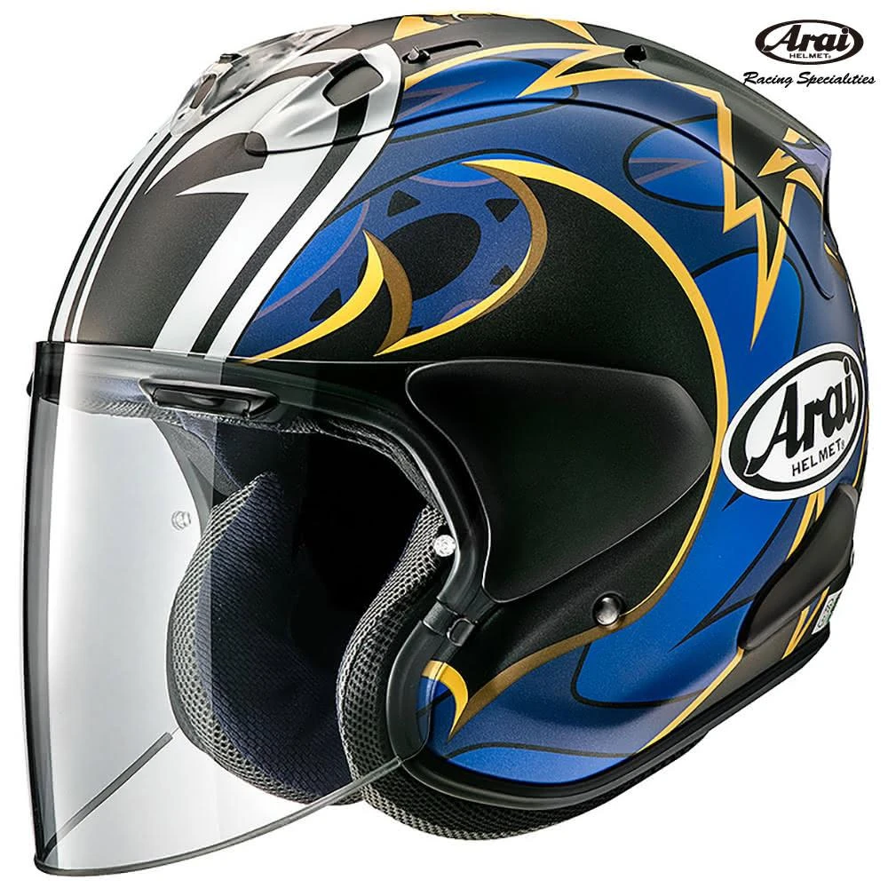 Arai VZ-RAM ナカガミGP2 新品 NAKAGAMI 中上貴晶 VZ-RAM NAKAGAMI GP2 (VZ ラム ナカガミ GP2) オープンフェイス