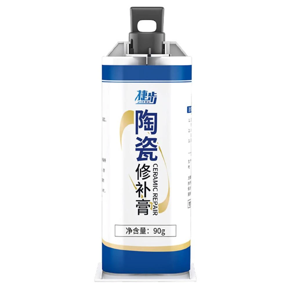 【日創生活】管裝磁磚修補 劑陶瓷膏 {馬桶裂 紋裂縫 裂痕瓷磚修補劑 無痕坑洞 洗臉盆 水池 水槽 磁磚修補}