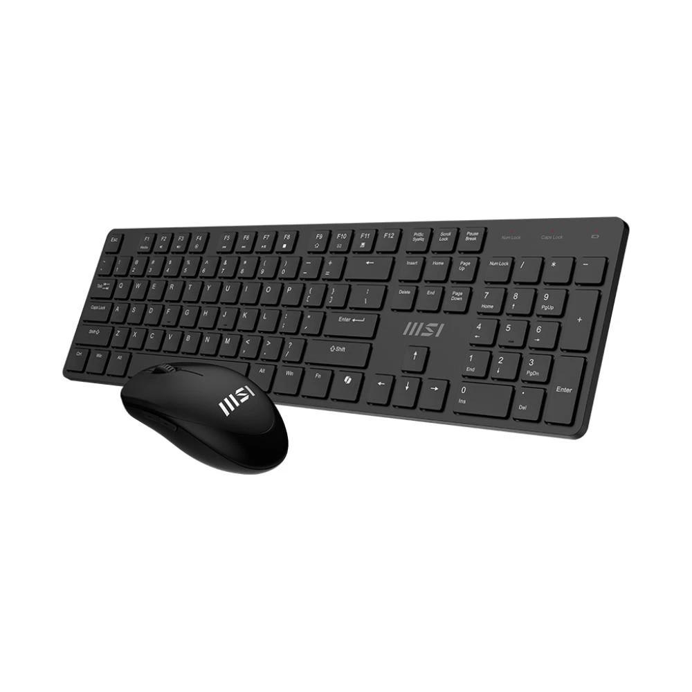 【MSI 微星】FORGE K200 WIRELESS COMBO 無線鍵鼠組