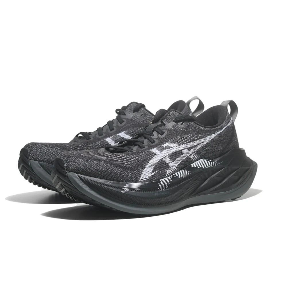 【asics 亞瑟士】ASICS 慢跑鞋 SUPERBLAST 2 黑灰 彈力 馬拉松 男女 1013A160001