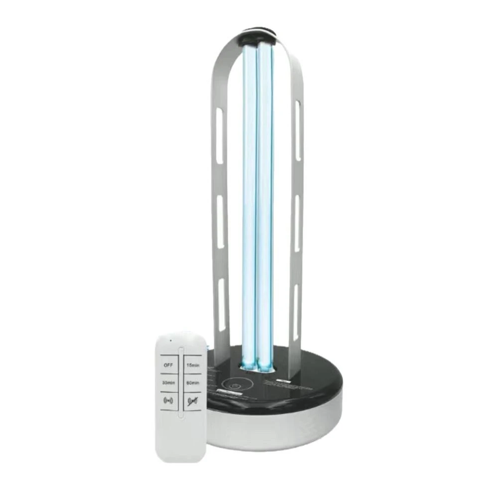 【Smart bearing 智慧魔力】頂級款60W遙控感應款UV-C紫外線臭氧消毒殺菌燈 (60W/H管)