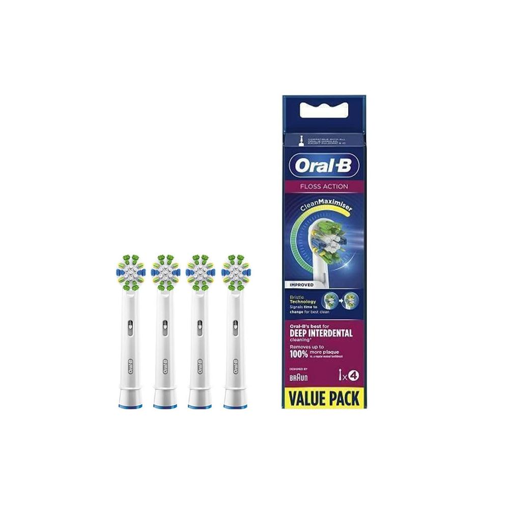 Oral-B 歐樂B】Oral-B 歐樂B電動牙刷刷頭EB25RB-4牙線效果清潔型原廠刷