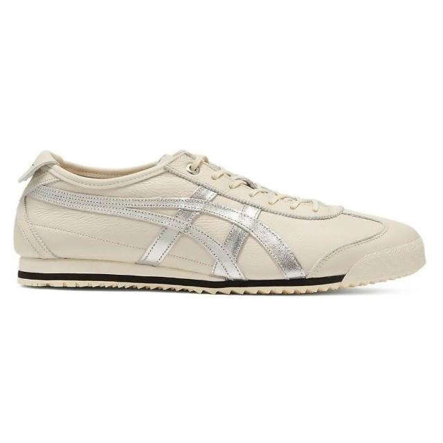虎之介② 2本 Onitsuka Tiger Mexico 66 鬼冢虎Y2K 銀色HCD-THL7C2-9399