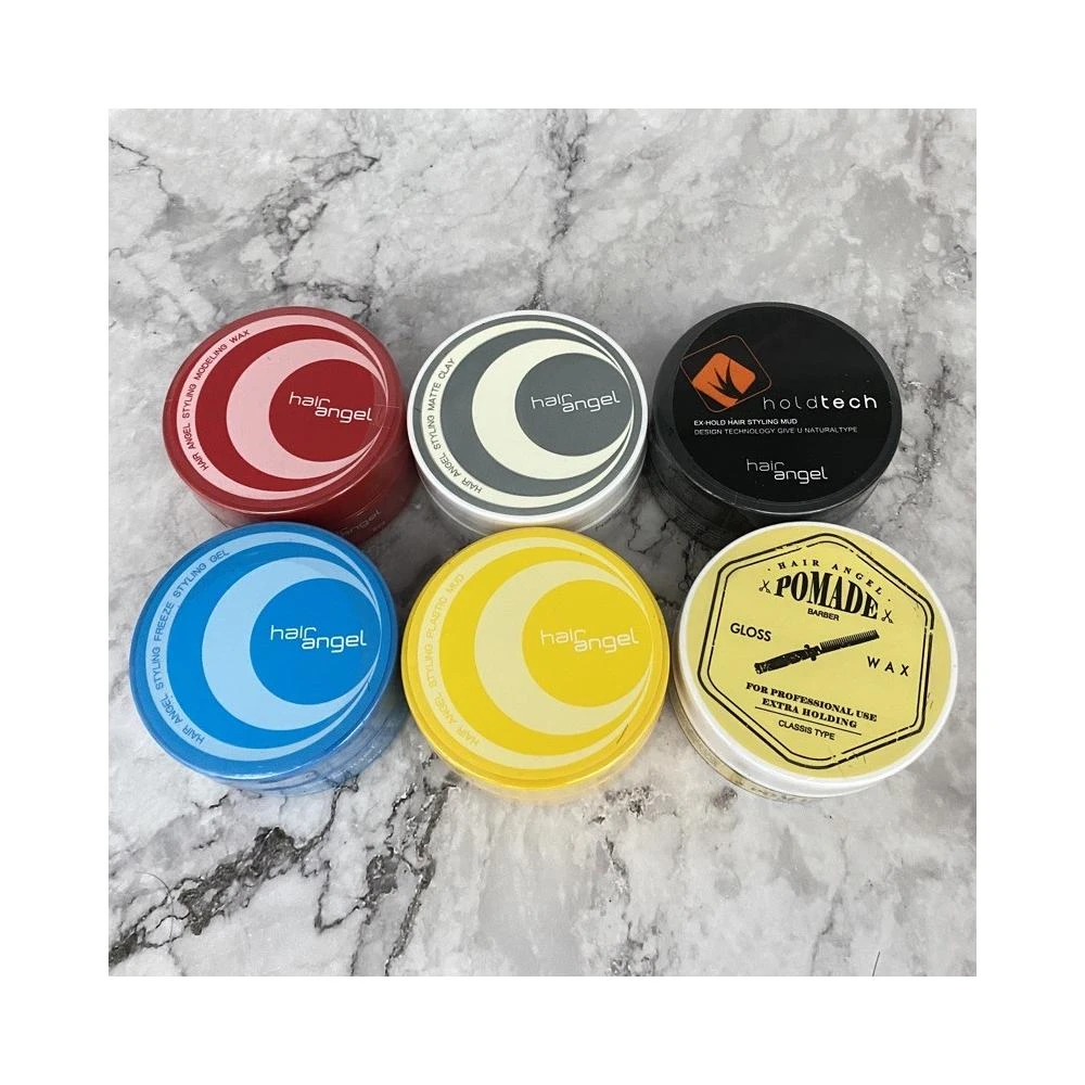 【HAIR ANGEL 髮精靈】[美髮學堂]💯正品公司貨 髮精靈 hair angel 油頭蠟 髮蠟 髮蠟亮凍 塑型泥 霧感泥 造型