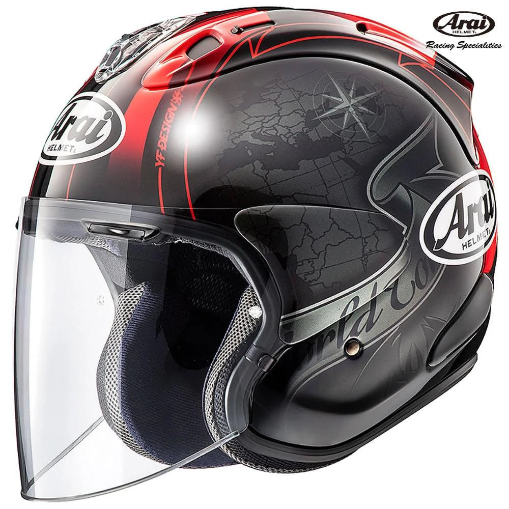 Arai】VZ-RAM NAKAGAMI GP2 中上貴晶3/4罩安全帽公司貨選手彩繪帽