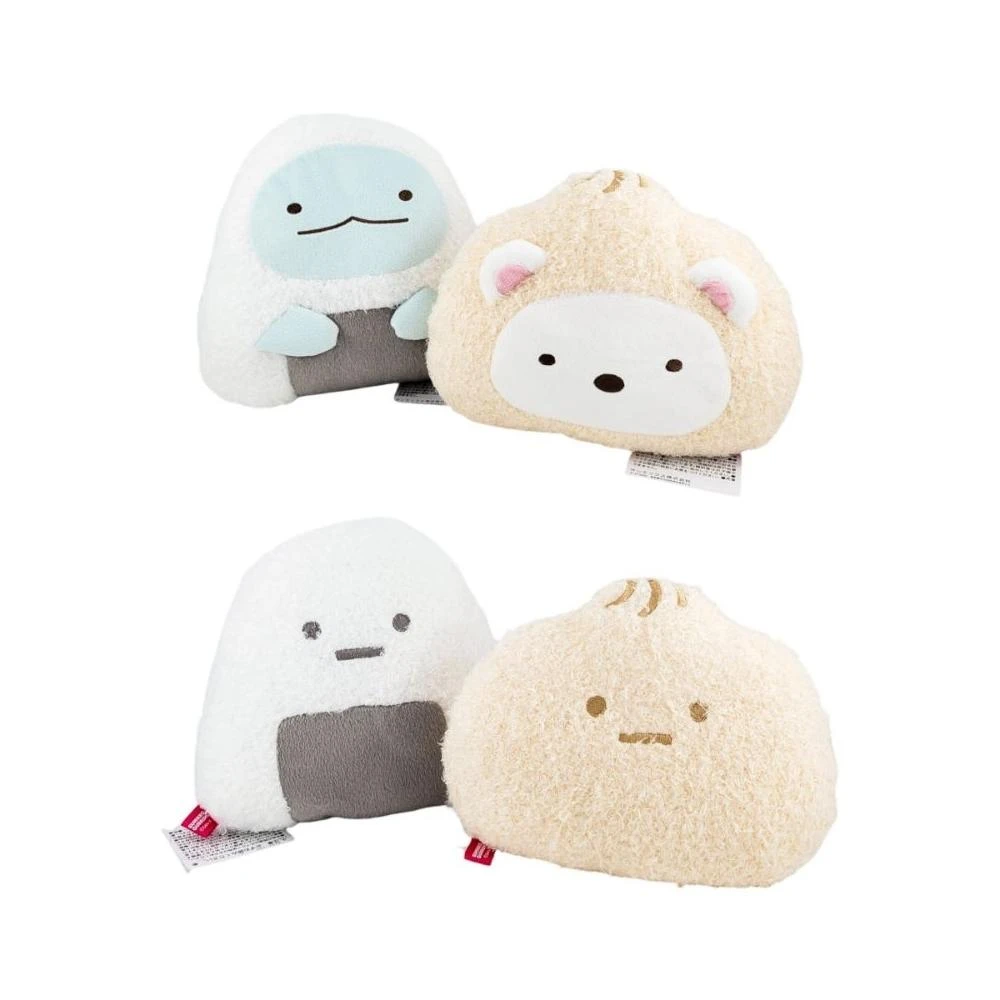 Vintage+。復古家。日本 San-X 角落生物 。白熊 蜥蜴 包子 飯糰 軟軟 捏捏 麻糬感 抱枕 娃娃 (特價)