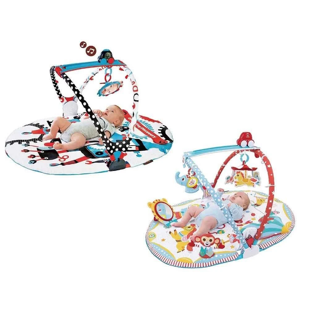 【Yookidoo 以色列】健力遊戲墊｜科幻基地／歡樂馬戲團｜兩款可選