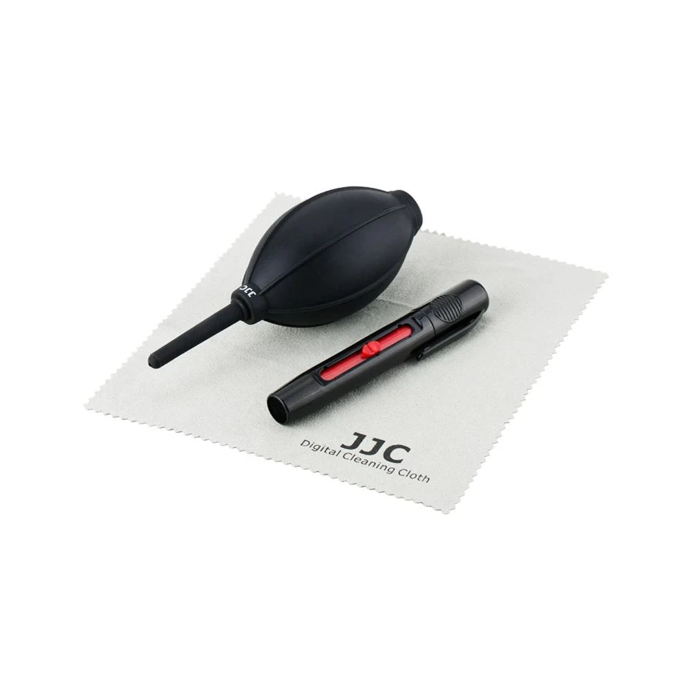 【JJC】JJC 3合1相機清潔組｜鏡頭清潔組｜吹塵清潔吹球氣吹｜鏡頭清潔筆｜超細纖維清潔佈用於清潔相機機身