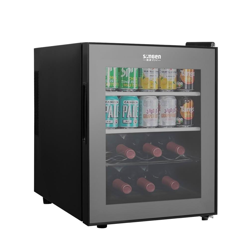 【SONGEN 松井】日系變頻式紅酒櫃冰箱/冷藏冰箱/酒櫃/客房冰箱(ZW-32STF)