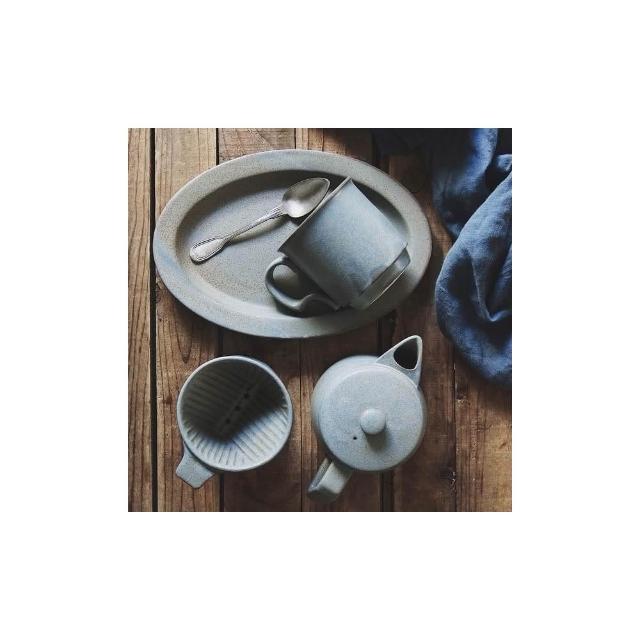 美濃燒CHIPS Ancient Pottery 古董風茶壺含不鏽鋼濾網偶拾小巷日本製