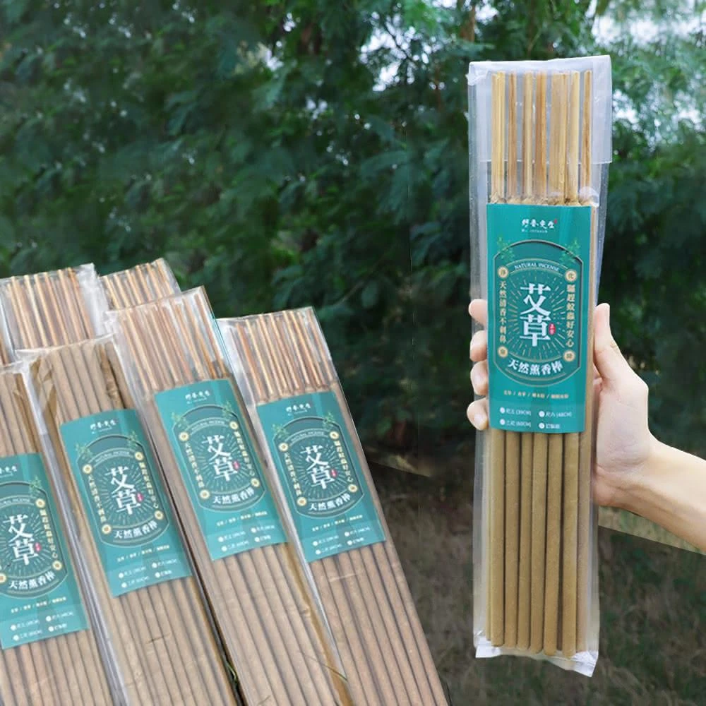 【Mr.INCENSE 好香先生】蚊香 艾草蚊香 艾草蚊香棒 尺三 400根(艾草薰香 蚊香盒 天然蚊香 蚊香環)