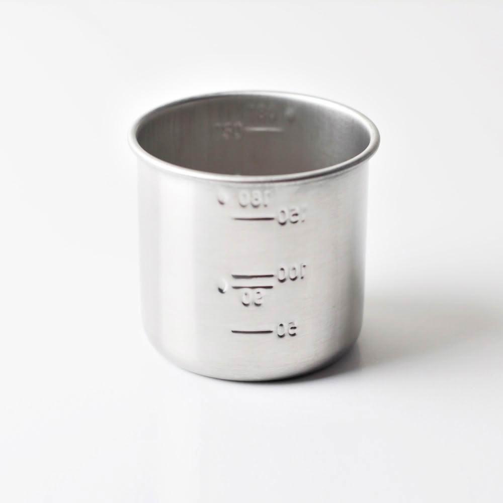 關川鋼販 18-8(304)不鏽鋼量米杯 一合180ml  偶拾小巷  日本製