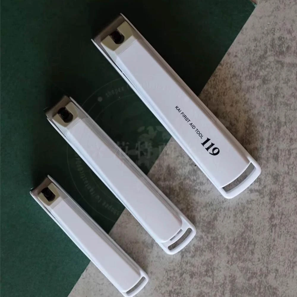 【KAI 貝印】 日本製 KAI 貝印 指甲剪 119 銼刀指甲剪 防噴濺 指甲收納盒 安全 好施力