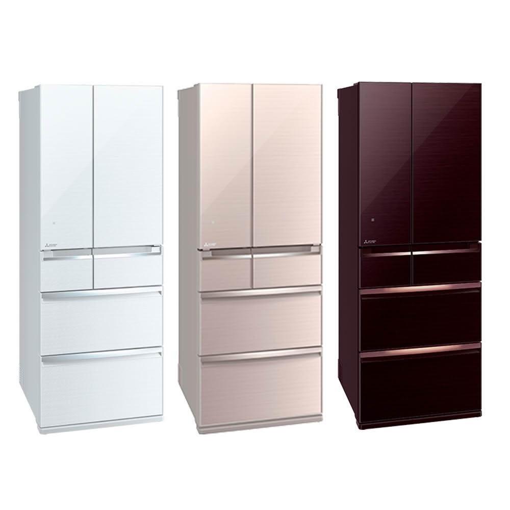 【MITSUBISHI 三菱電機】MITSUBISHI 三菱電機 605L一級能效日製變頻對開六門冰箱MR-WX61C