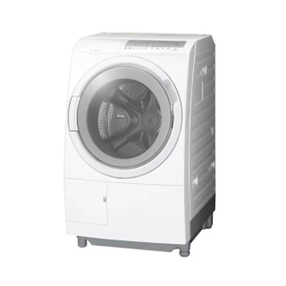 【HITACHI 日立】12KG  BD-SG120JJ-W 日製智能感測變頻左開滾筒洗脫烘洗衣機