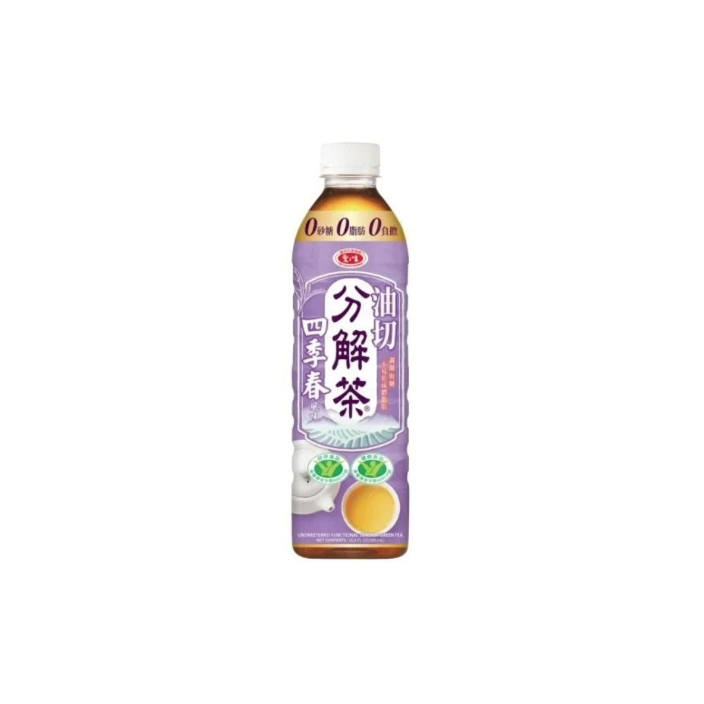 【愛之味】油切分解茶-四季春風味(590mlx24入)