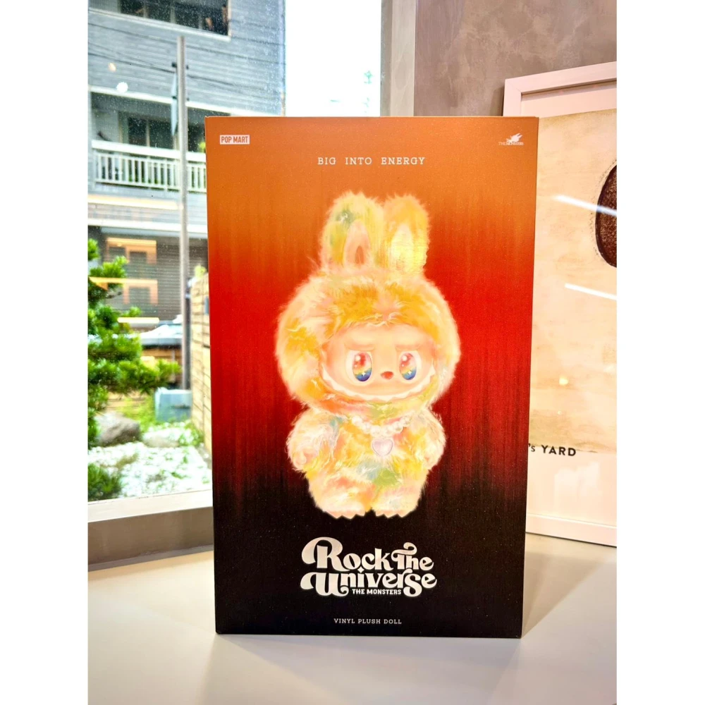 ポップマートTHE MONSTERS ROCK THE UNIVERSE THE MONSTERS Big into Energy シリーズ ROCK THE UNIVERSE ぬいぐるみ