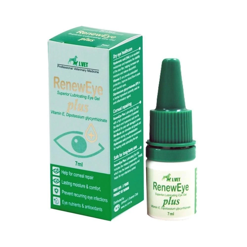 動物醫院       J.VET 眼速康PLUS(7ml/瓶)角膜修護/日常眼睛護理