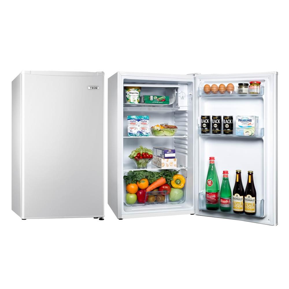 【TECO 東元】99公升 一級能效單門冰箱 /台 R1091W