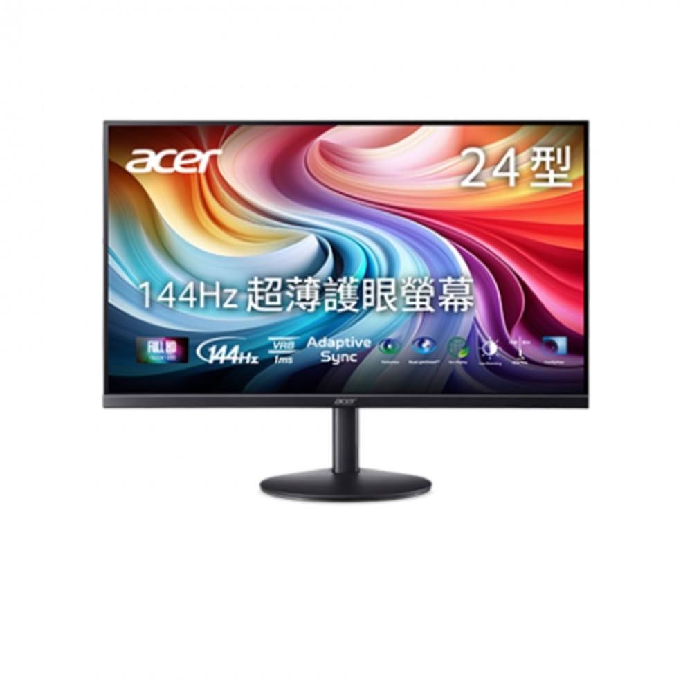【Acer 宏碁】【24型】SA243Y P1 液晶螢幕(HDMI/D-Sub/IPS/1ms/144Hz/內建喇叭)