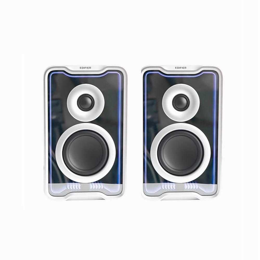 Edifier 漫步者 QR30 是一款高品質 2.0 桌面藍芽喇叭，適合電腦使用。書架型設計，支援雙聲道播放，總輸出功率 15W + 15W，頻率響應 63Hz - 20kHz，提供清晰音質。內建 Bluetooth 藍芽及有聲音輸入線連線，尺寸 370×280×174mm，重量 4.07kg，可選白色或黑色。訊雜比 ≥85dB(A)，中國製造，享 15 個月保固。完美提升桌面娛樂體驗！ 