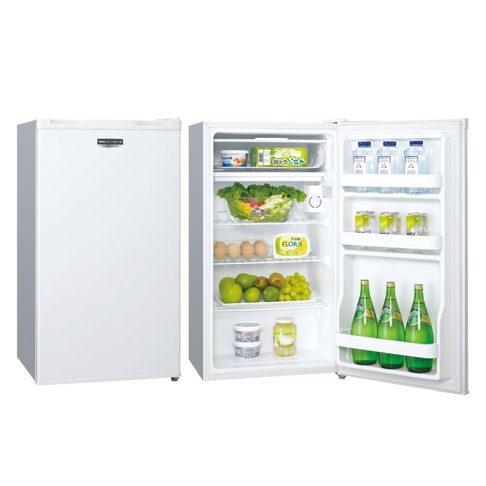 【SANLUX 台灣三洋】 97公升 一級能效 變頻單門冰箱 /台 SR-V97A