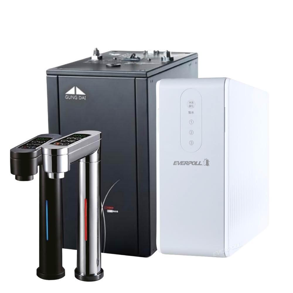 【GUNG DAI 宮黛】GD600 廚下型雙溫飲水機 (搭配 RO600 直出RO淨水器) 贈全台安裝服務