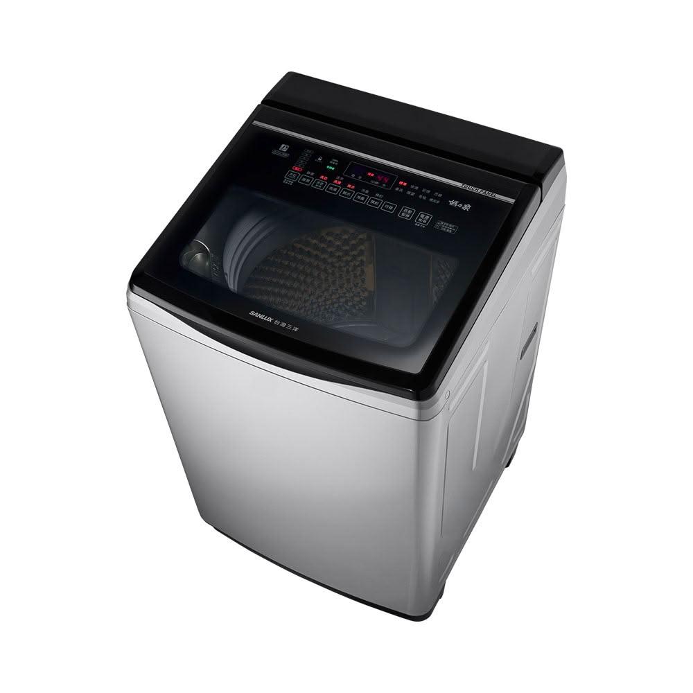 【SANLUX 台灣三洋】15kg DD直流變頻 直立式洗衣機 星空銀 /台 SW-V15A