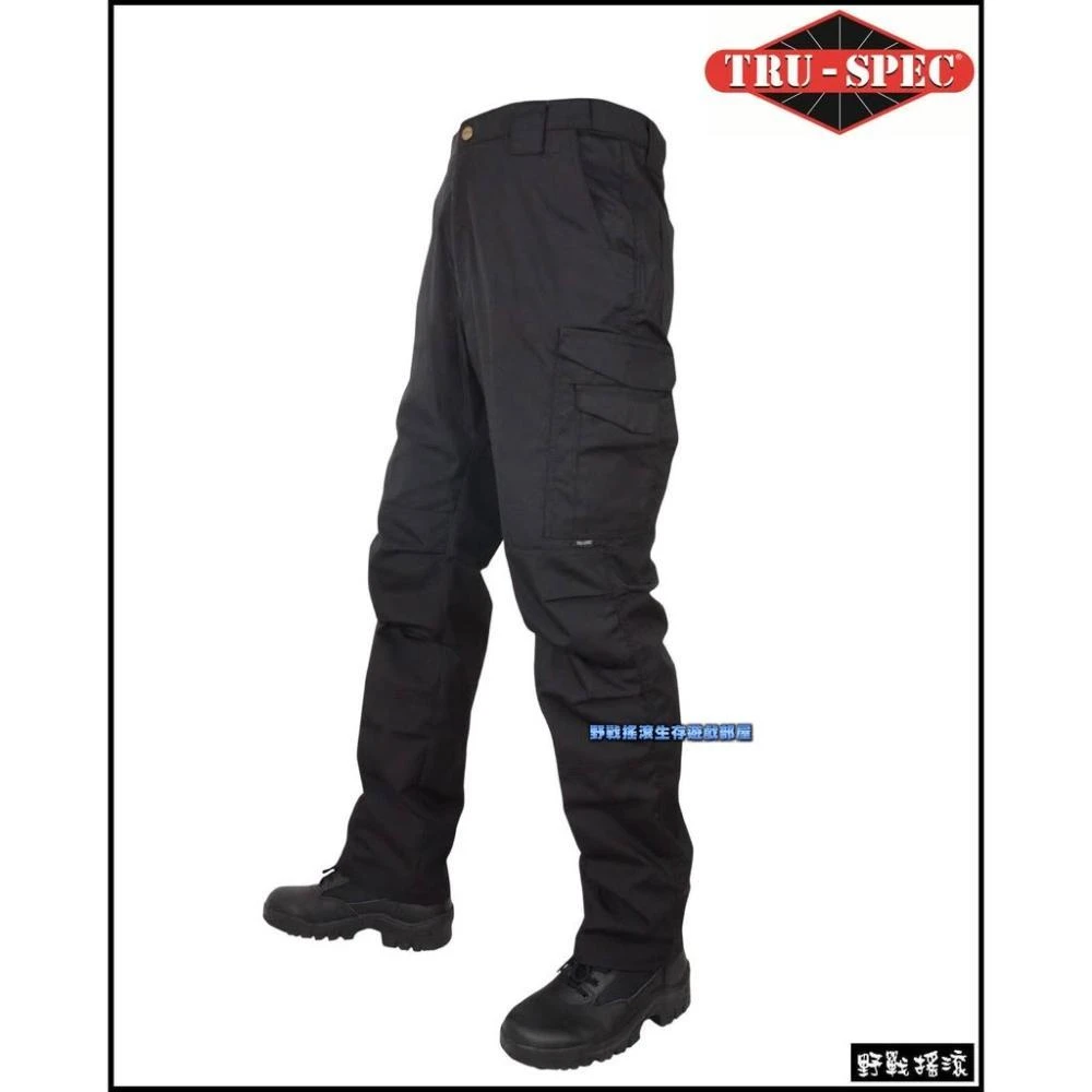 【TRU SPEC】野戰搖滾 美國 TRU-SPEC 24-7 亞洲版戰術長褲 黑色  迷彩褲勤務褲工作褲特勤軍警戰術褲特警褲