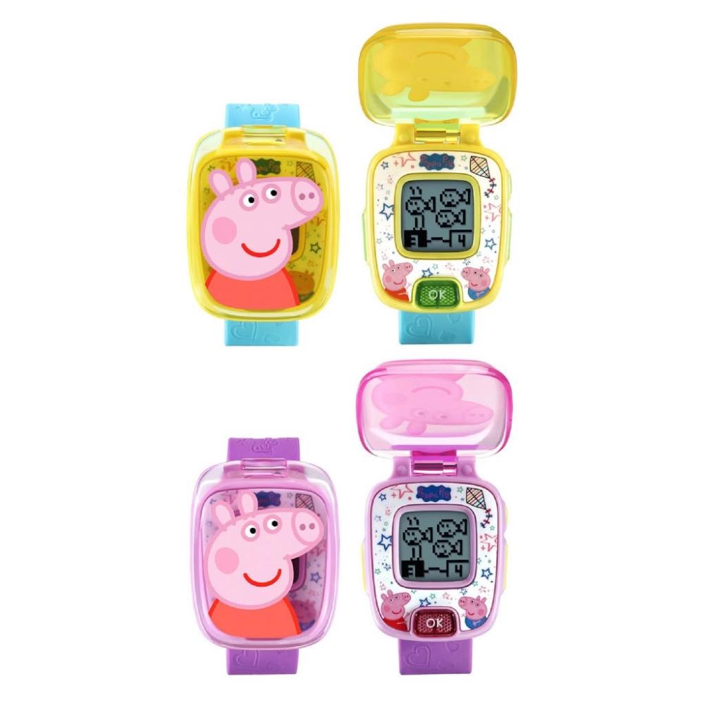 【Vtech】粉紅豬小妹-多功能遊戲學習手錶(多款選擇)