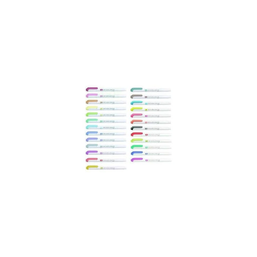 【ZEBRA 斑馬牌】斑馬ZEBRA WKT-7 MILDLINER 雙頭螢光筆