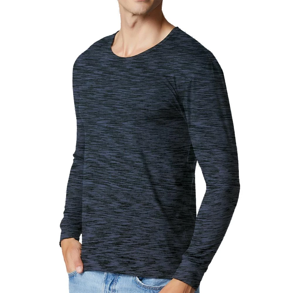 【pierre cardin 皮爾卡登】緞彩極速熱暖絨圓領長袖上衣-PC3250