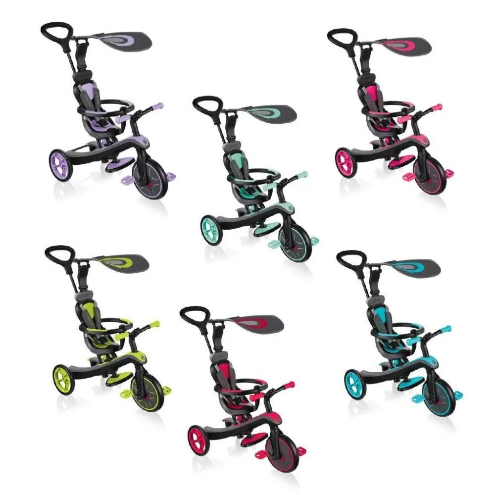 【GLOBBER 哥輪步】4合1 Trike多功能3輪推車經典款(多色可選)