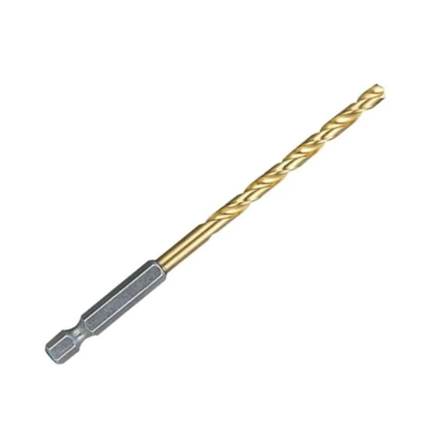 【MAKITA 牧田】HSS 含鈦3.3mm六角柄金屬鑽頭 可鑽白鐵 木材D-31136 中崙五金