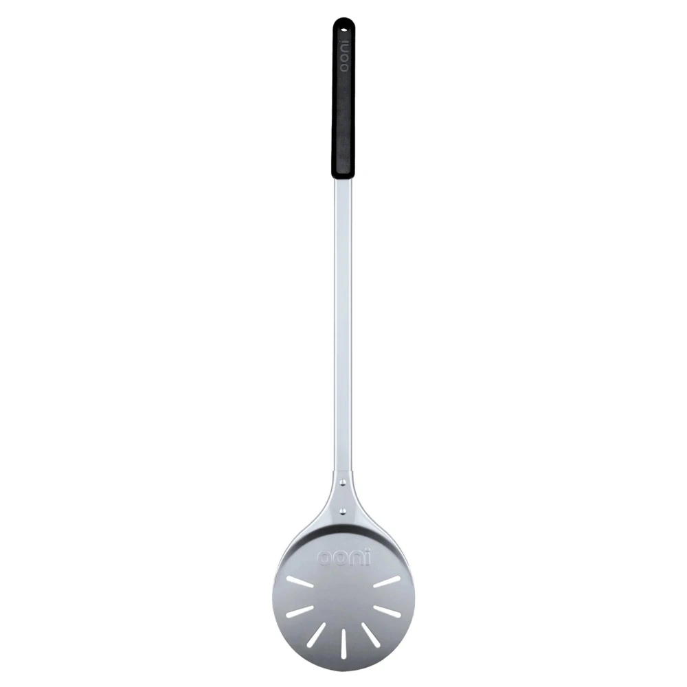 [英國OONI] 7吋圓形洞面長柄轉面披薩鏟 Turning Peel Pizza鏟 比薩鏟 圓面鏟 放入鏟