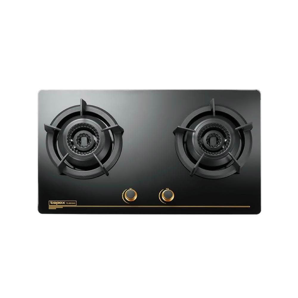 【莊頭北】TG-8603AG 雙環內焰玻璃檯面爐 (含基本安裝)｜黑玻｜雙環內焰｜大火力｜鑄鐵爐架｜瓦斯爐｜