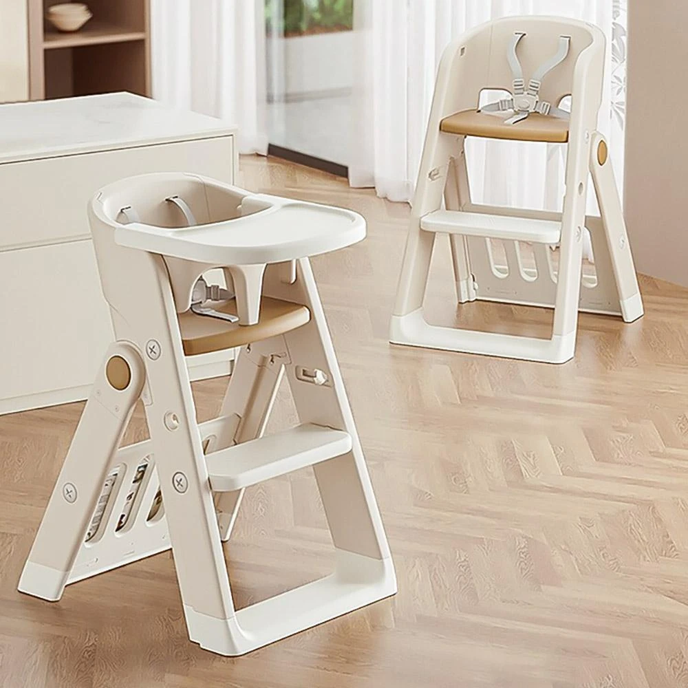 【LEMU 樂牧】寶寶餐椅 多功能可摺疊兒童餐椅 便携式寶寶搖搖椅 彌月禮 嬰兒餐椅 幼兒餐椅 折疊成長椅