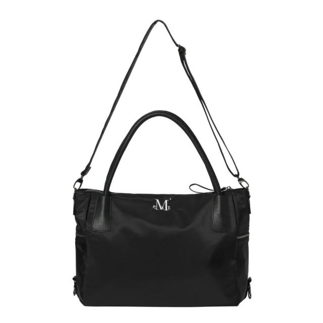 預購韓國MUCENT 4WAY SIGNATURE LOGO TOTE BAG 多功能托特包黑色