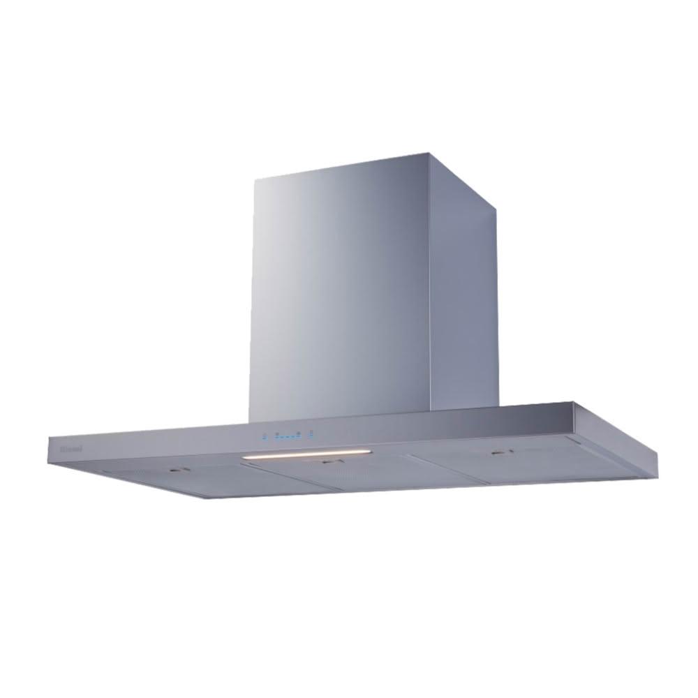 【林內】RH-9131 高質感不銹鋼排油煙機 (含基本安裝)｜倒T式｜90公分｜5段風速｜延遲關機｜抗指紋｜自動記憶｜