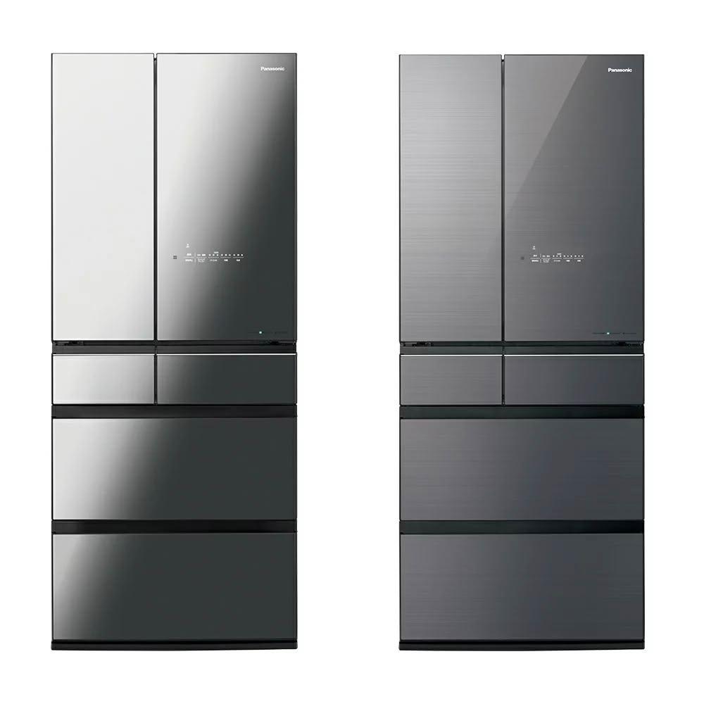【Panasonic 國際牌】650L 六門 變頻 鑽石 日系 無邊框 鏡面 玻璃冰箱 NR-F651WX 日本製 台灣公司貨