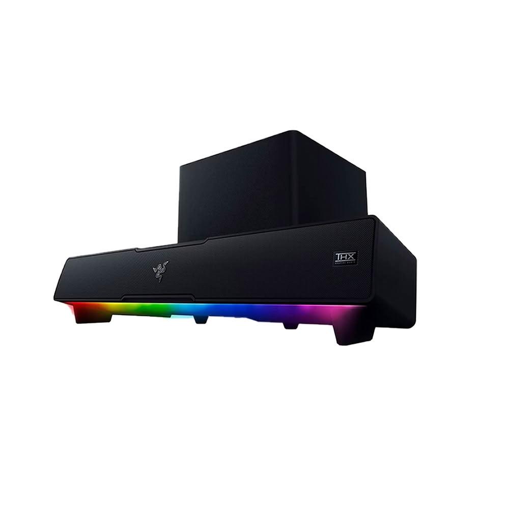 【Razer 雷蛇】Razer 雷蛇 LEVIATHAN V2 利維坦巨獸喇叭 藍牙 精巧外型 RGB加持 多個驅動單體 低音揚聲器