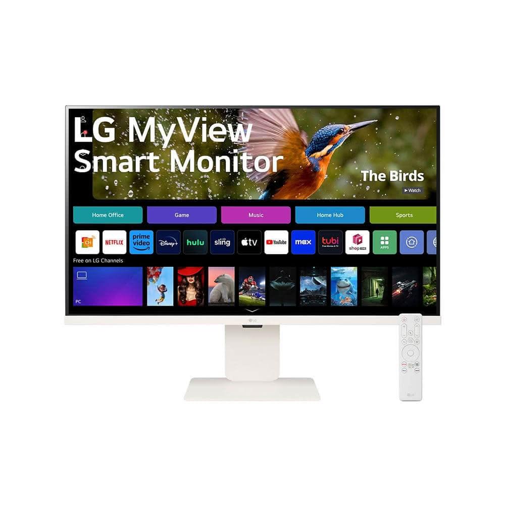 LG 32SR83U-W 32型 4K IPS 電腦螢幕 三邊極窄邊框 AirPlay 2 支援
